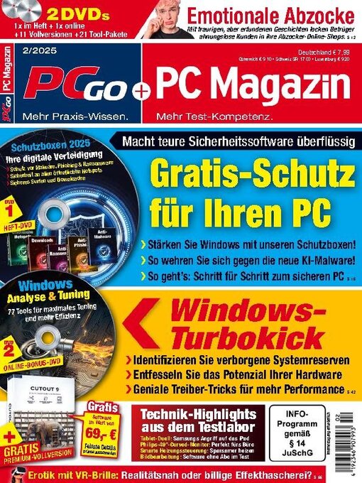 Title details for PC Magazin/PCgo by Weka Media Publishing GmbH - Available